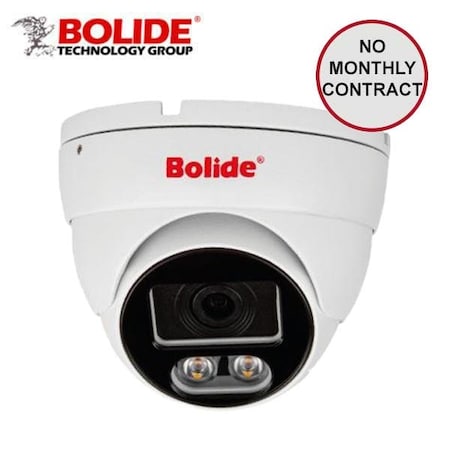 Bolide 2.0MP AHD / TVI / CVI / Analog Full Color At Night. Eyeball Camera, 1/3" CMOS, 2.8mm Wide Angle Lens BOL-BC1209FC